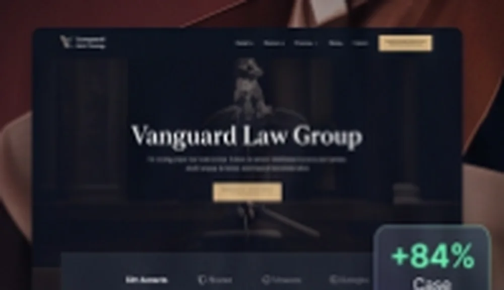 Premium law firm website design concept Premium law firm website design concept